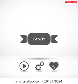 Candies  vector icon 