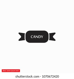 Candies  vector icon 