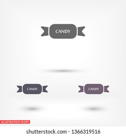 Candies  vector icon 