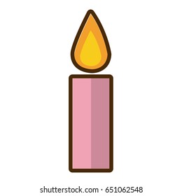 candle birthday cake. festive decorative accessory