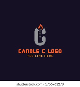 candle c power creative corporate branding company logos