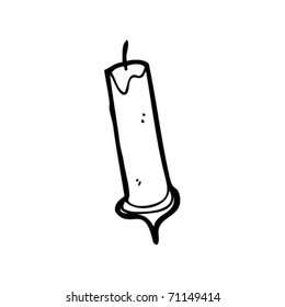 candle cartoon