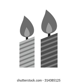 Candle, christmas, party icon vector image.Can also be used for christmas, celebrations, observances and holidays. Suitable for use on web apps, mobile apps and print media.