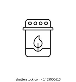 candle, death outline icon. detailed set of death illustrations icons. can be used for web, logo, mobile app, UI, UX
