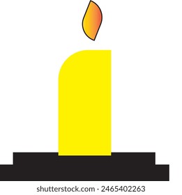 candle design illustrator eps 001