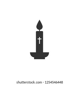candle, easter icon can be used for web, logo, mobile app, UI, UX
