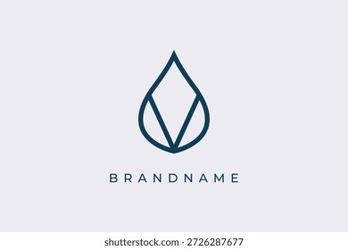 Candle flame logo design vector template.