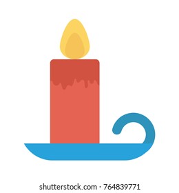 candle flat icon
