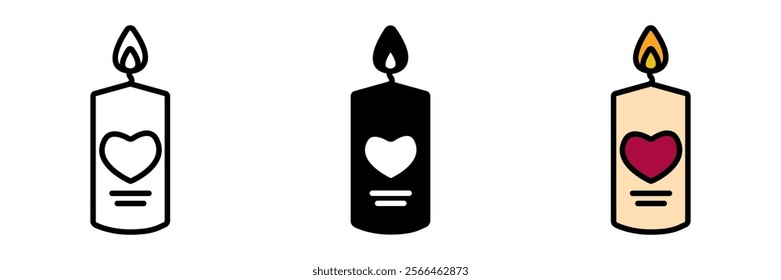 Candle is a glowing symbol of intimacy, representing the warmth, romance, and light shared between two hearts.