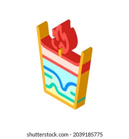 candle handiwork isometric icon vector. candle handiwork sign. isolated symbol illustration