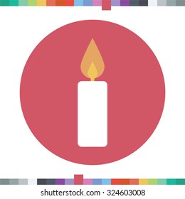 Candle icon.