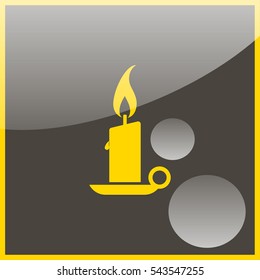 Candle Icon.