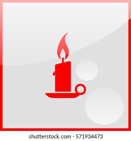 Candle Icon.