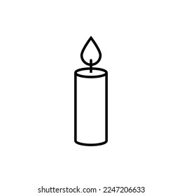 Candle icon for apps and web sites