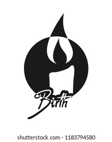 Candle icon design