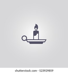 Candle icon design