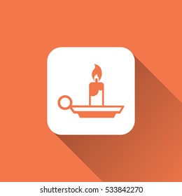 Candle icon design