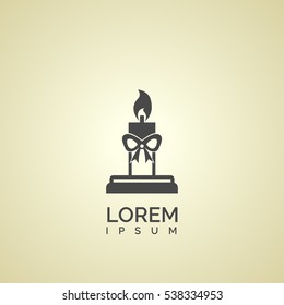 Candle icon design