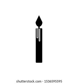 candle icon design vector template