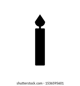 candle icon design vector template