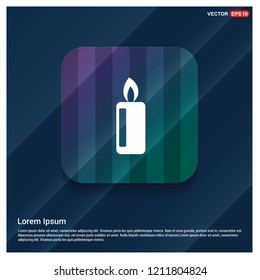 Candle Icon - Free vector icon