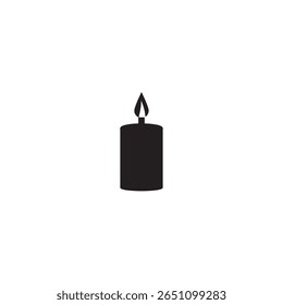 candle icon illustration element design