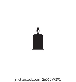 candle icon illustration element design