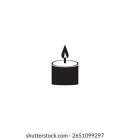 candle icon illustration element design