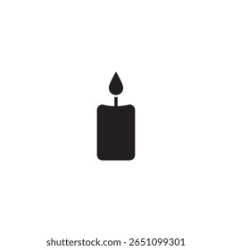 candle icon illustration element design