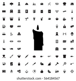 candle icon illustration icon vector sign symbol