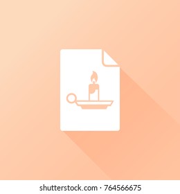 candle icon for light