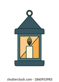 candle icon on white background vector illustration design