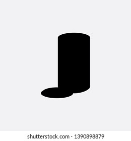 candle icon sign signifier vector