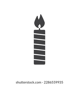 Candle Icon Sign Symbol Vector