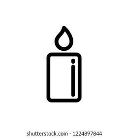 Candle Icon Vector