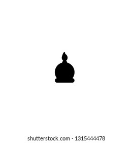 candle icon vector