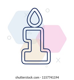 Candle Icon Vector Can Be Used As Png, Candle