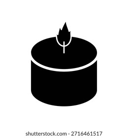 Candle icon vector design templates simple and modern