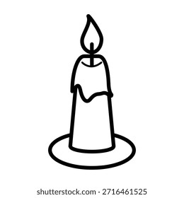 Candle icon vector design templates simple and modern