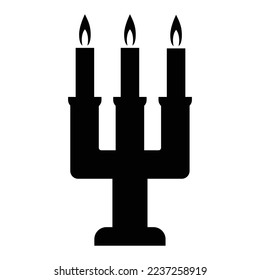 candle icon vector illustration template design
