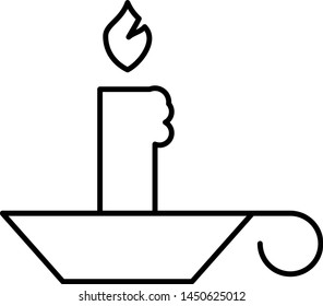 Candle icon for your project
