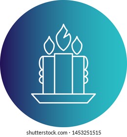 Candle icon for your project
