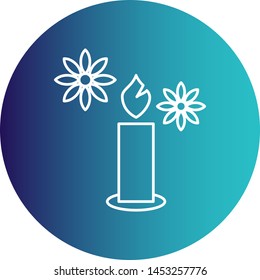 Candle icon for your project
