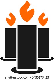 Candle icon for your project
