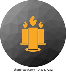 Candle icon for your project
