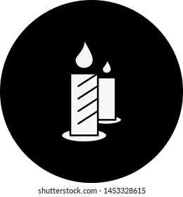 Candle icon for your project
