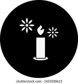 Candle icon for your project
