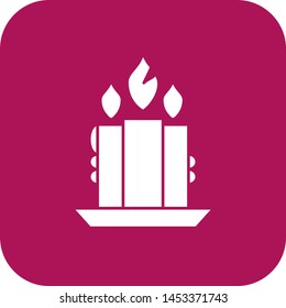 Candle icon for your project

