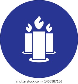 Candle icon for your project
