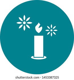 Candle icon for your project
